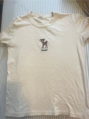 John Galt “Swiss” Fawn baby tee